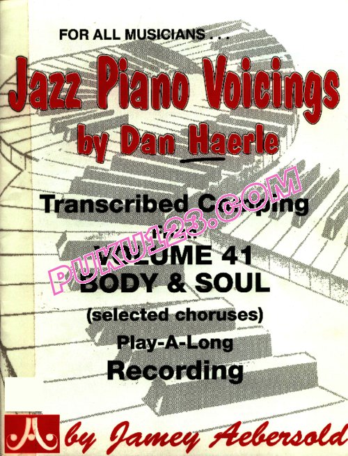 天天钢琴网-免费下载演奏会经典曲目改编的《Jazz Piano Voicings》爵士钢琴独奏谱