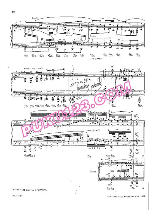 天天钢琴网-免费下载Bach.-.Godowsky.-.Violin-Sonata-No.1 BWV 1001 戈多夫斯基改编钢琴独奏版