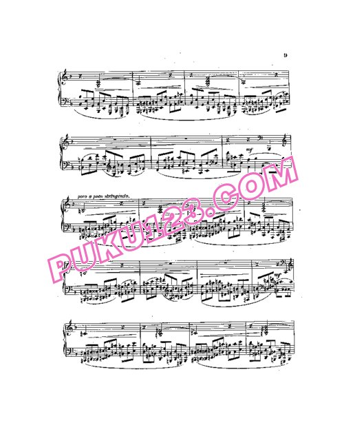 天天钢琴网-免费下载Rubinstein - 2 Grandes Etudes from Miscellenies Op.93 Book.2