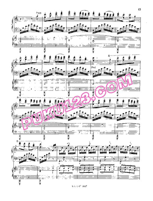 天天钢琴网-免费下载Saint-Saens_-_Rhapsodie_d_Auvergne_Op.73 - 2_pianos 双钢琴版