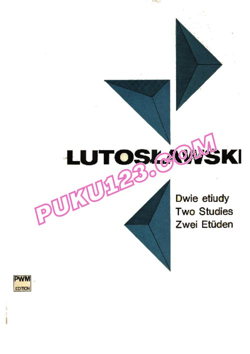 天天钢琴网-免费下载Lutoslawski - Two Studies (1940-41)